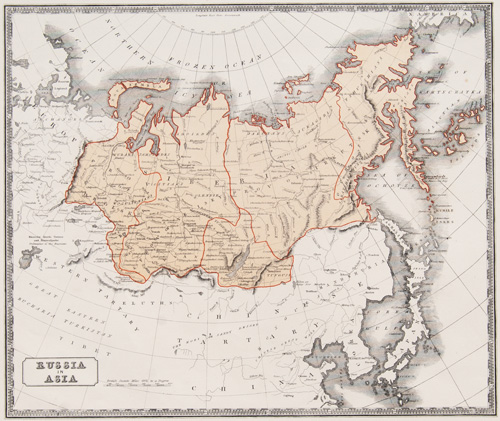 Russia in Asia 1863